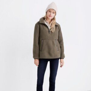 Madewell Polartec Fleece Pullover Jacket